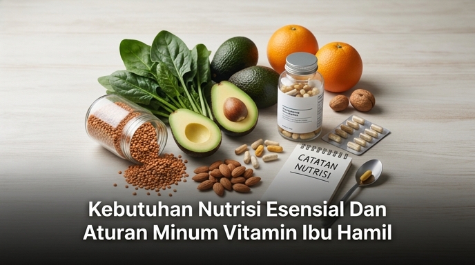Kebutuhan Nutrisi Esensial Dan Aturan Minum Vitamin Ibu Hamil
